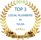 Top 3 local Plumbers in Tulsa badge